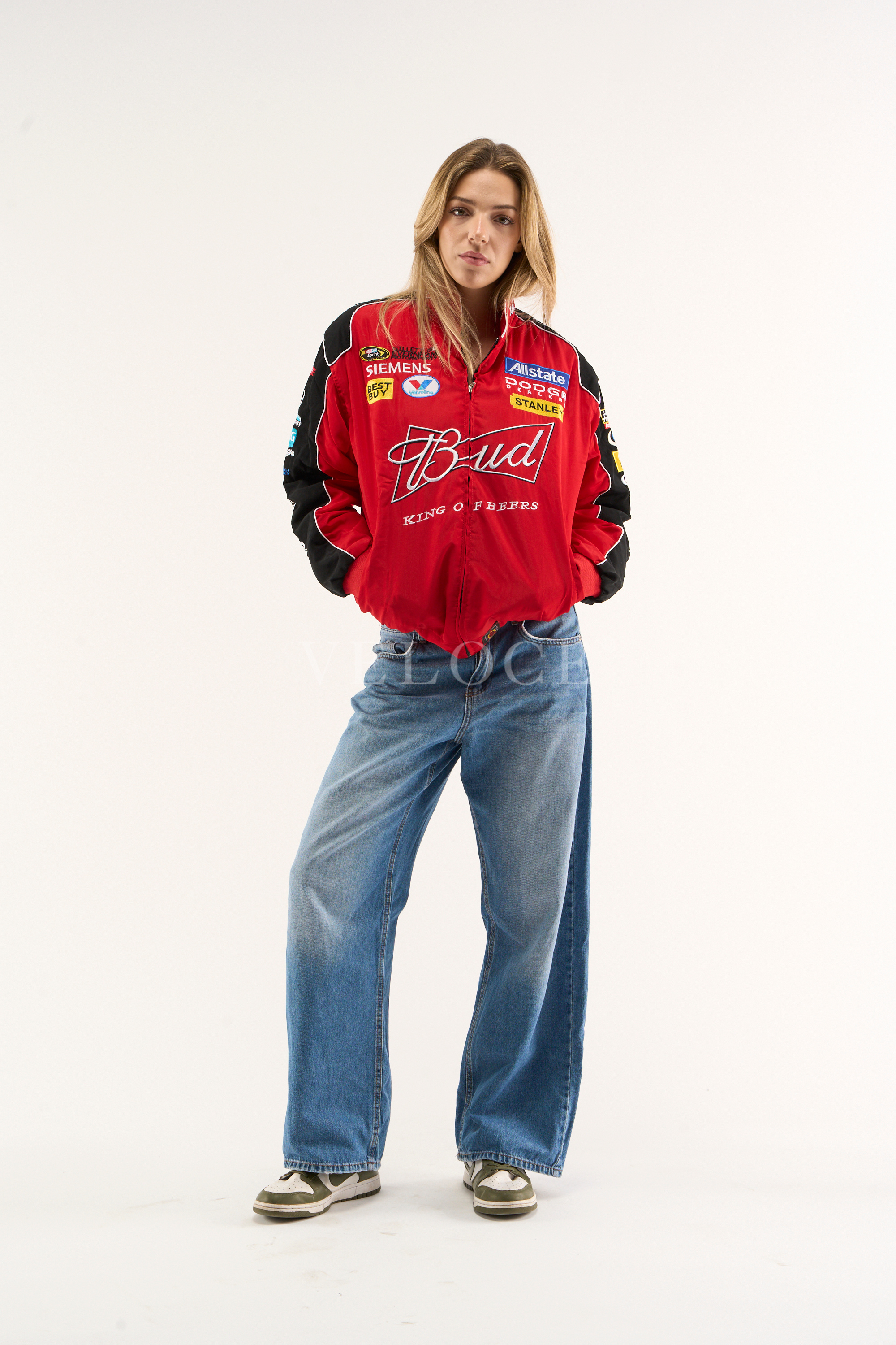 Budweiser Racing Vintage Jacket - NASCAR Red Edition