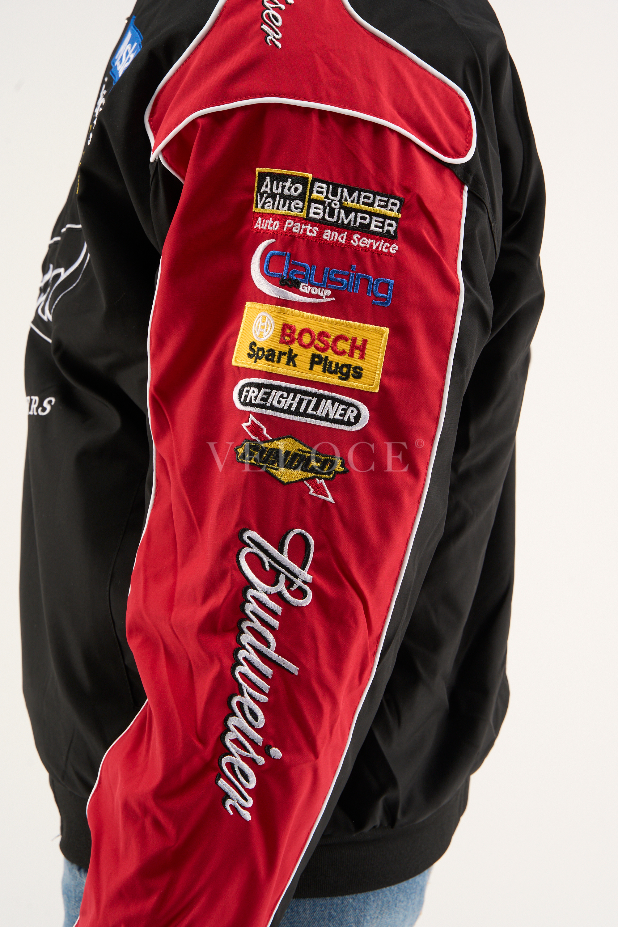 Budweiser Vintage Racing Jacket - NASCAR Black Edition