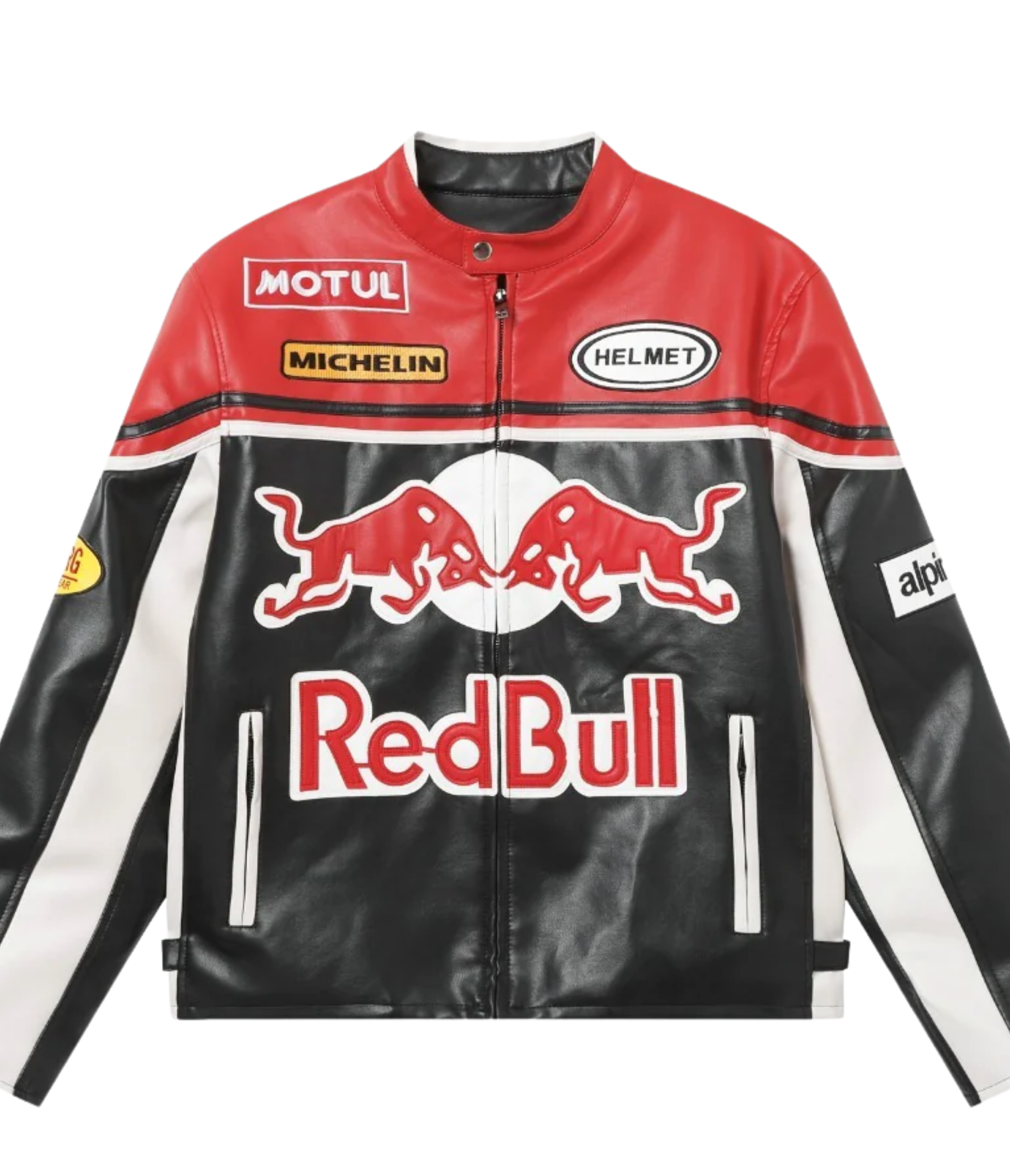Red Bull Leather Racing Jacket