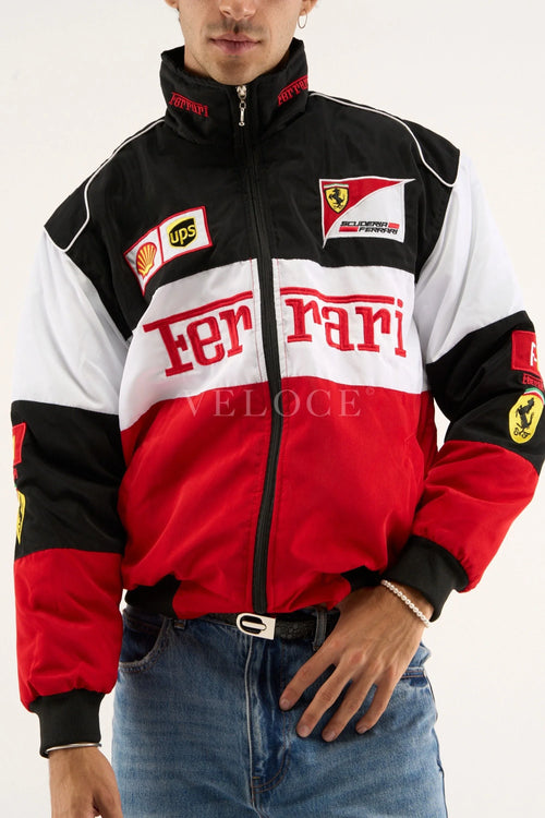 Ferrari F1 Vintage Racing Jacket - Classic Edition