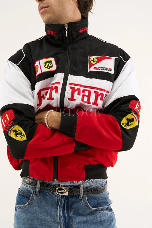 Ferrari F1 Vintage Racing Jacket - Classic Edition