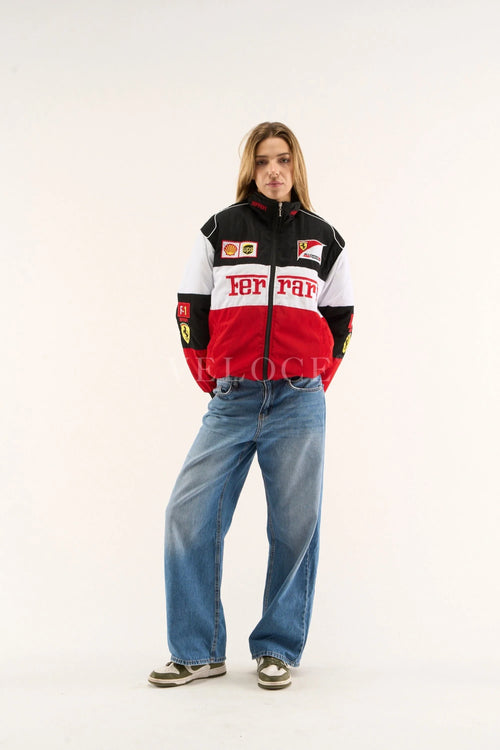 Ferrari F1 Vintage Racing Jacket - Classic Edition