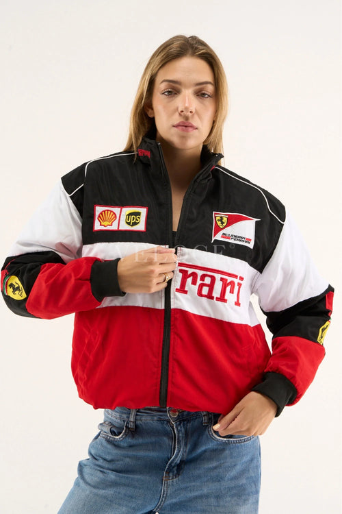 Ferrari F1 Vintage Racing Jacket - Classic Edition