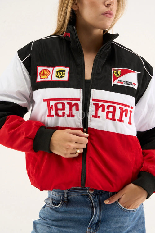 Ferrari F1 Vintage Racing Jacket - Classic Edition