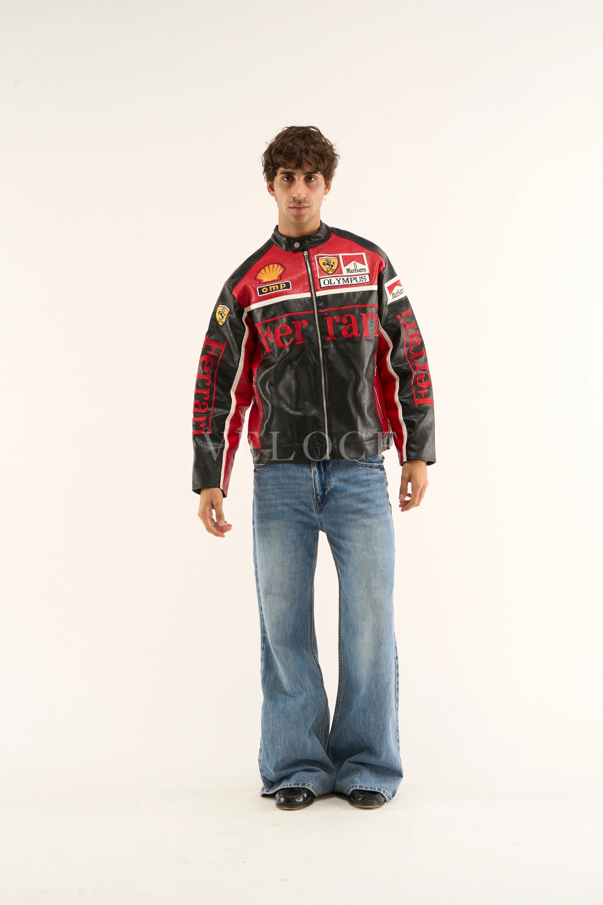 Ferrari F1 Leather Jacket - Olympus Edition