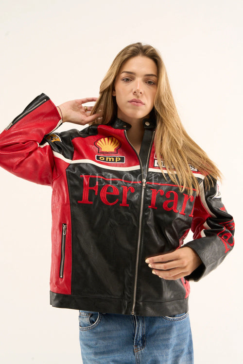 Ferrari F1 Leather Jacket - Olympus Edition