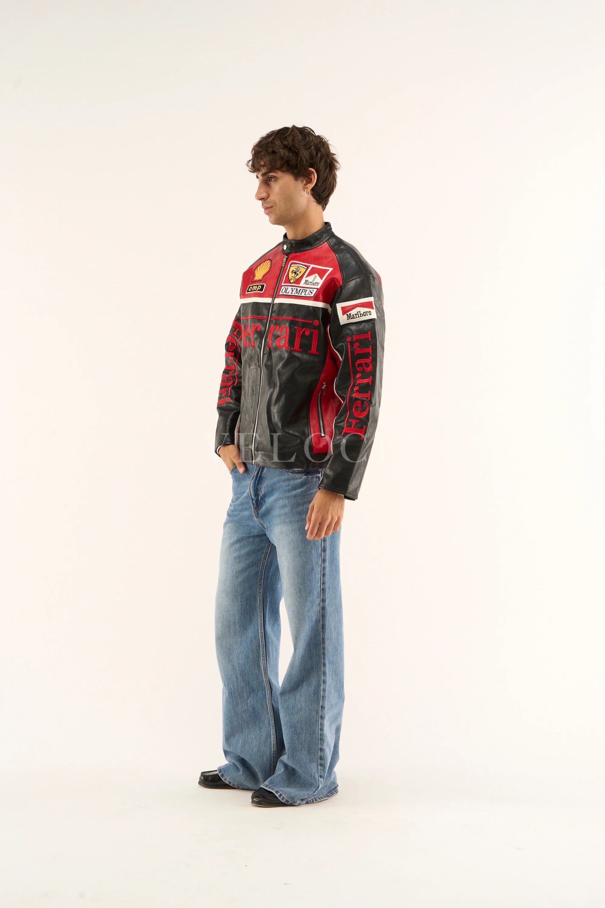 Ferrari F1 Leather Jacket - Olympus Edition