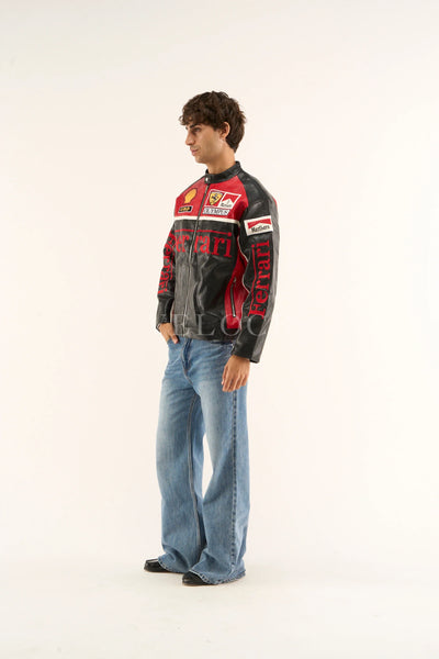 Ferrari F1 Leather Jacket - Olympus Edition