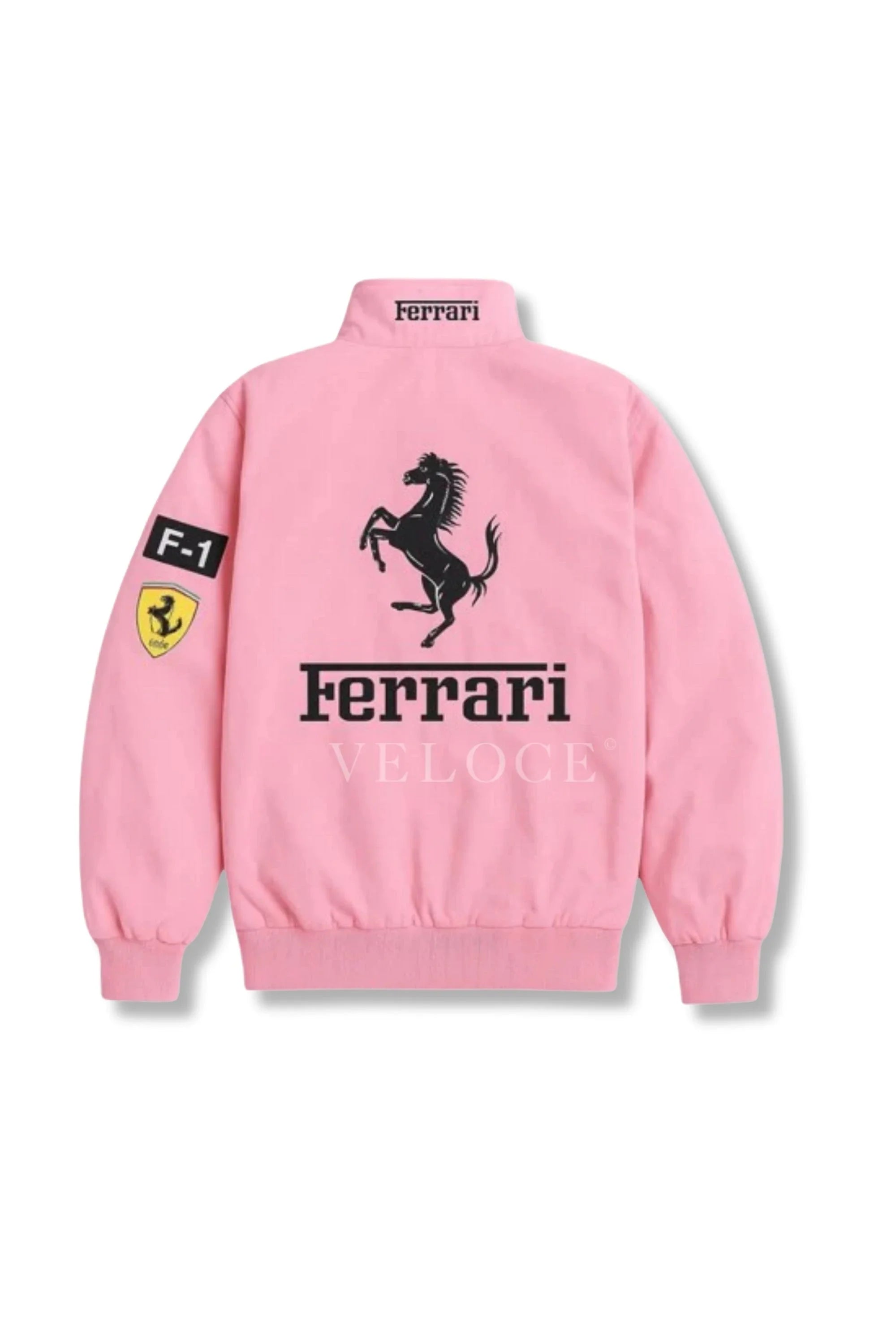Ferrari F1 Vintage Racing Jacket - Pink Edition