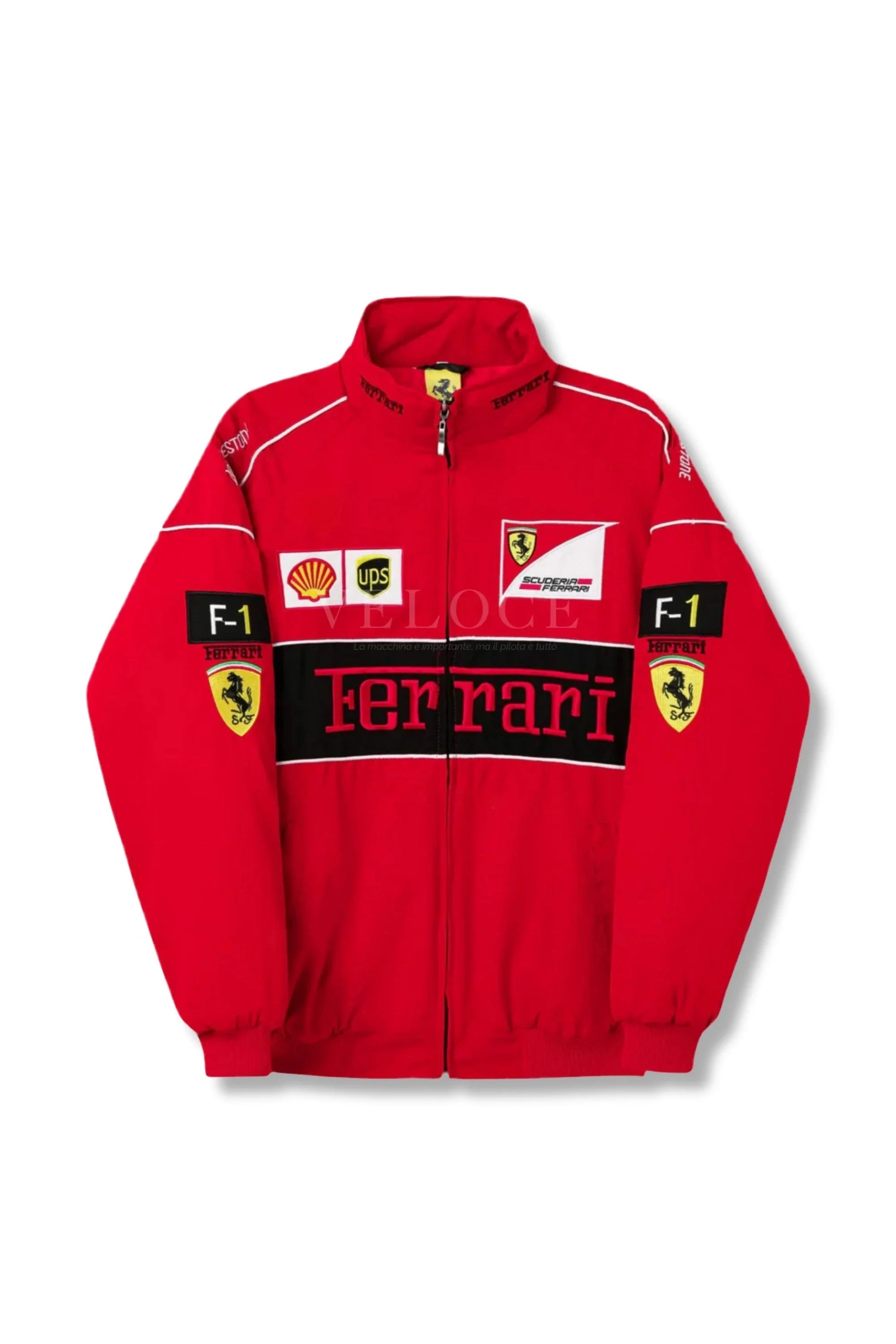 Ferrari F1 Vintage Racing Jacket - Red Edition