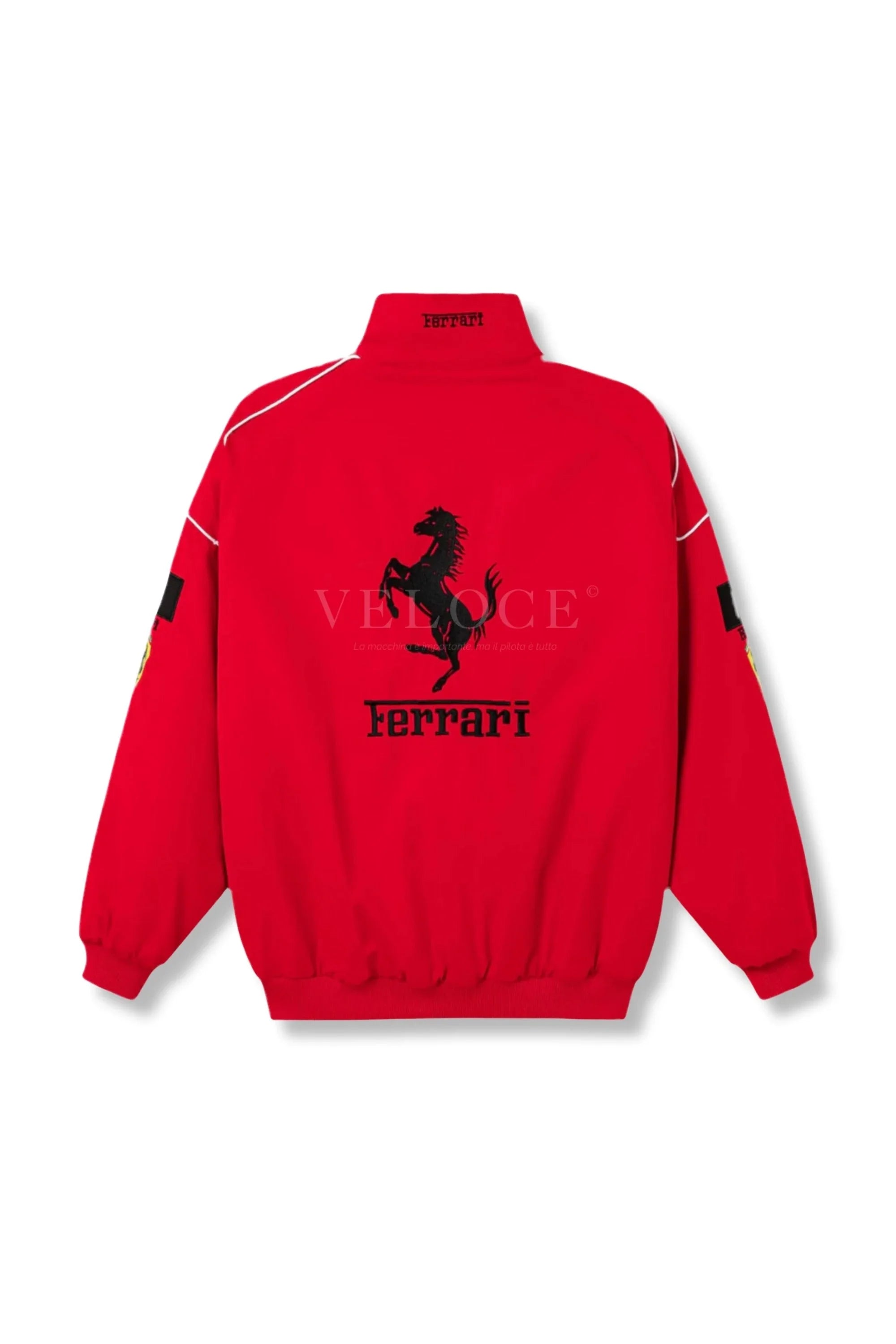 Ferrari F1 Vintage Racing Jacket - Red Edition
