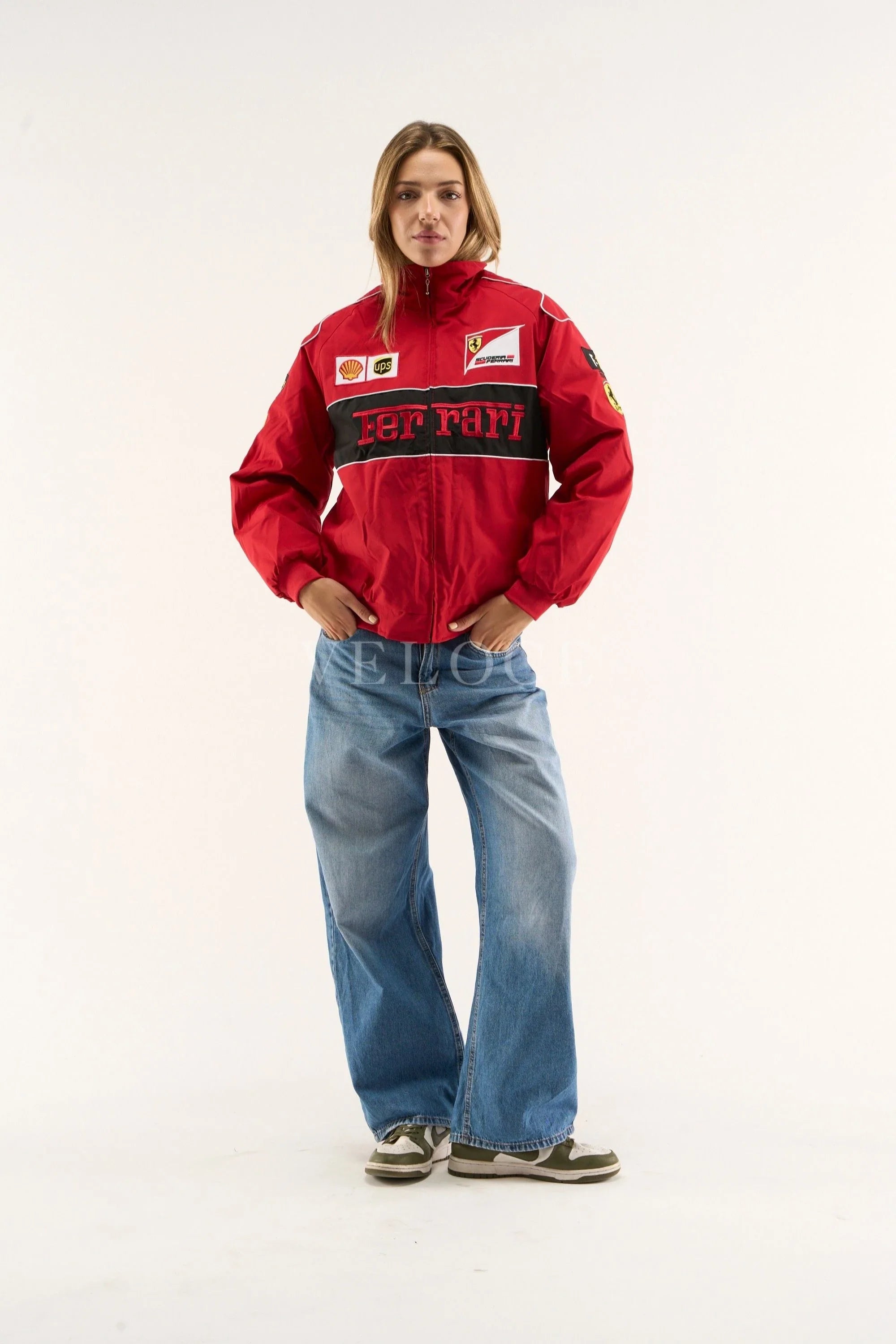Ferrari F1 Vintage Racing Jacket - Red Edition