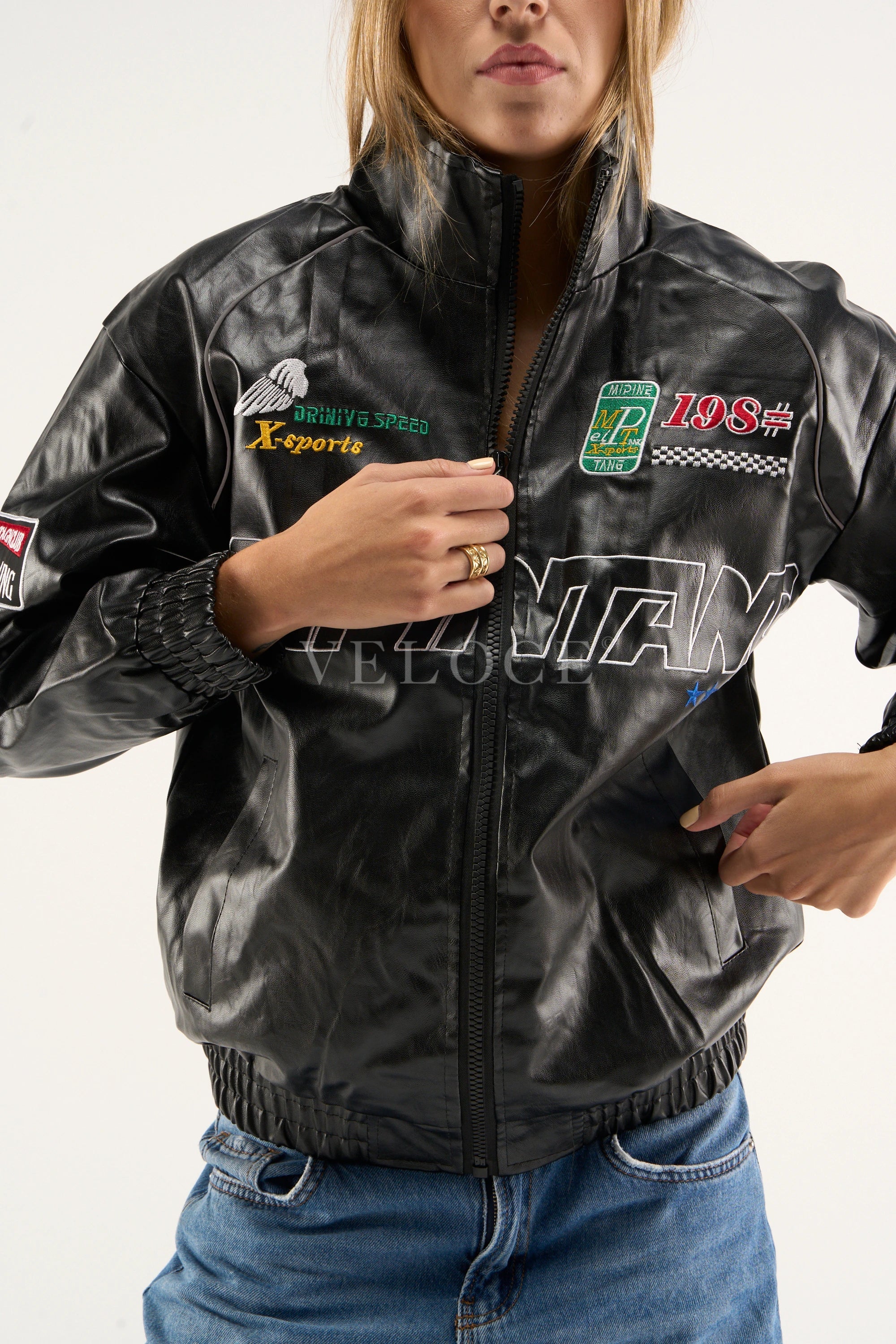 LAP 85 Black Racing Jacket