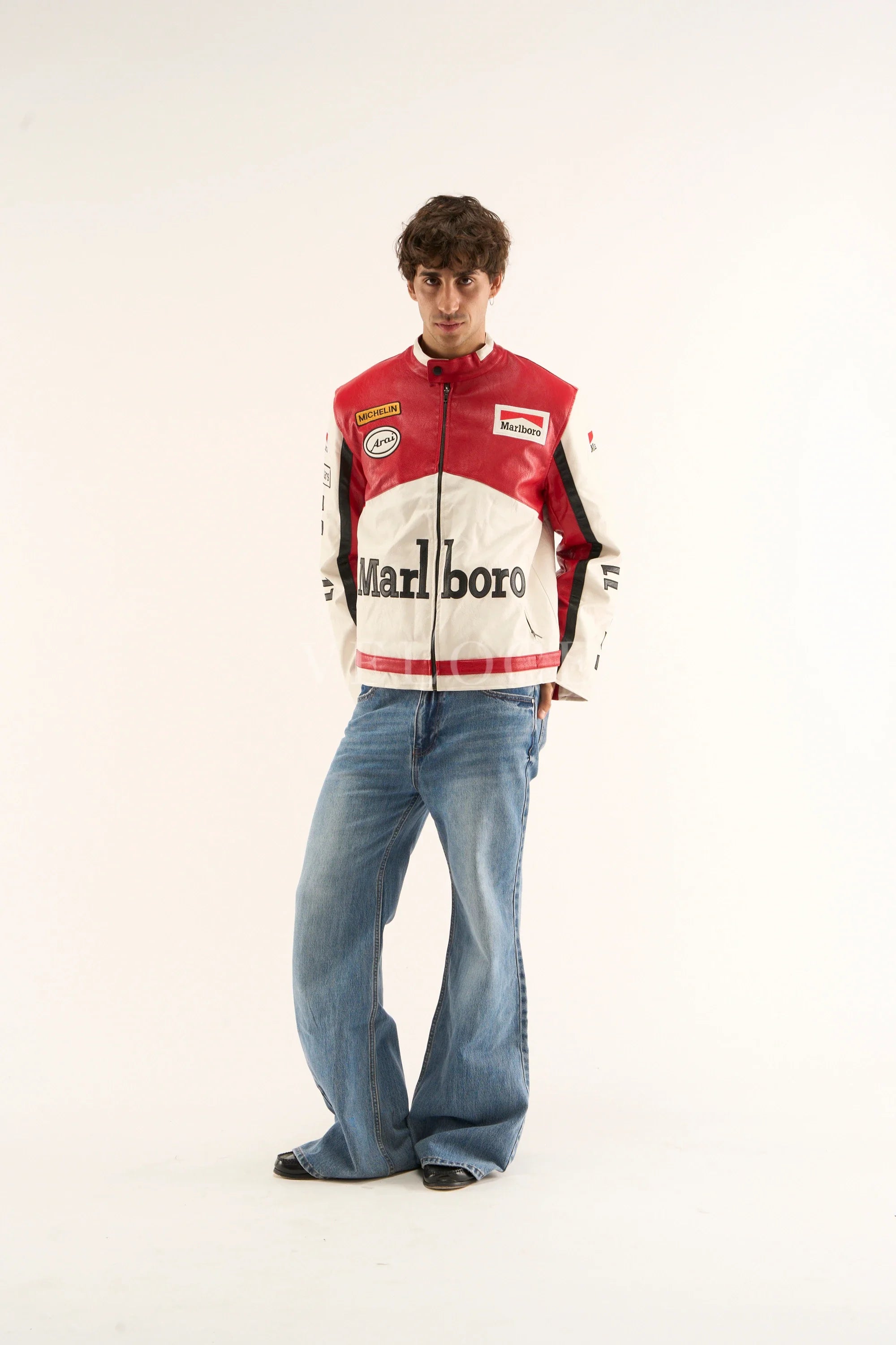 Marlboro Racing Leather Jacket - Classic Edition