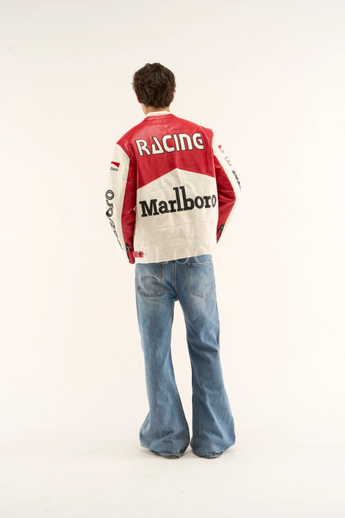 Marlboro Racing Leather Jacket - Classic Edition