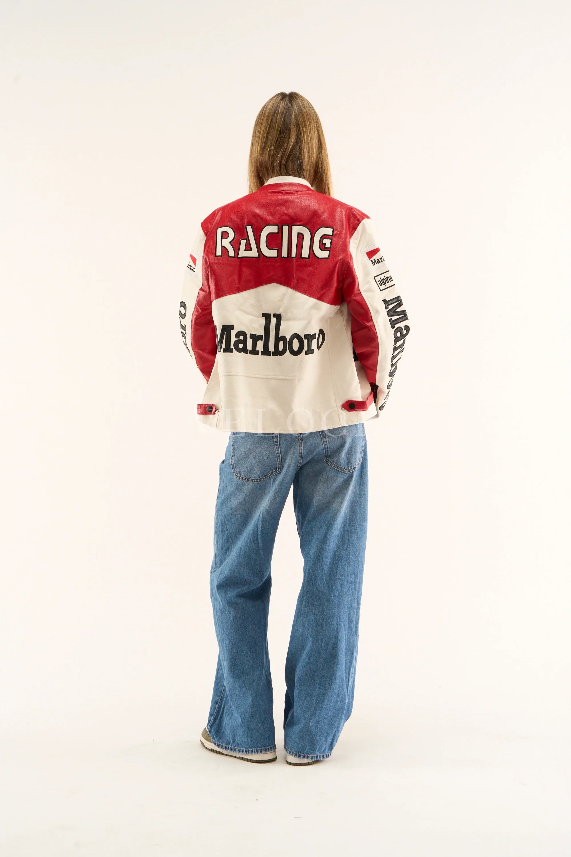 Marlboro Racing Leather Jacket - Classic Edition
