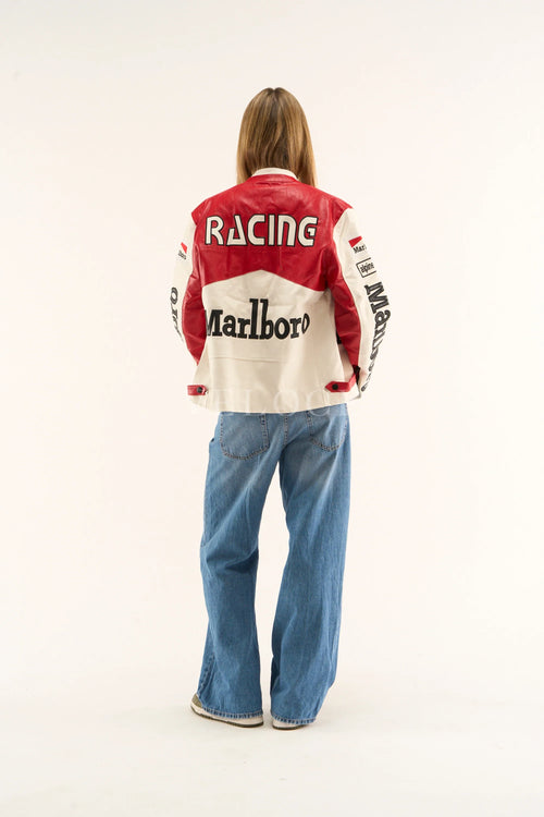 Marlboro Racing Leather Jacket - Classic Edition