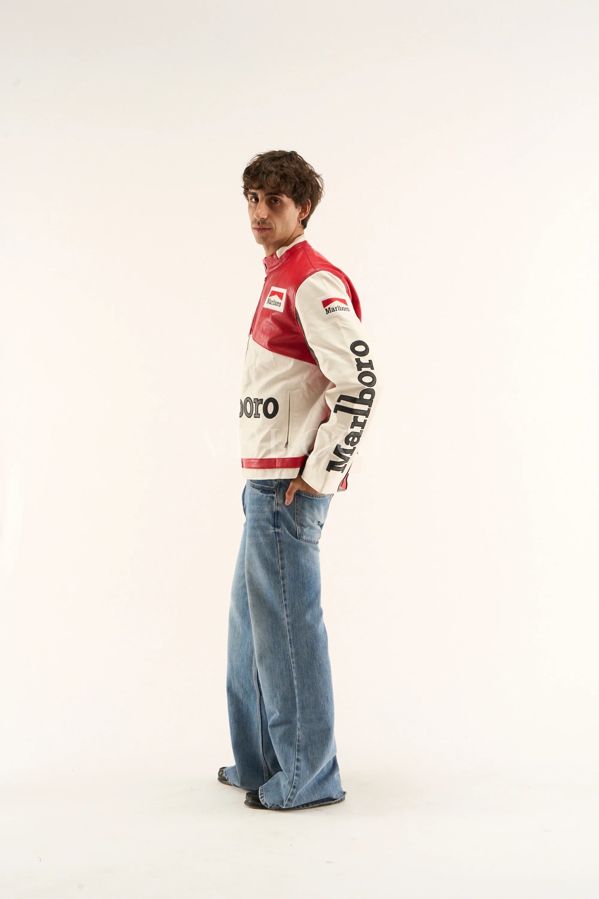 Marlboro Racing Leather Jacket - Classic Edition