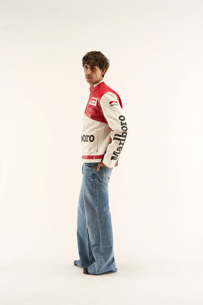 Marlboro Racing Leather Jacket - Classic Edition