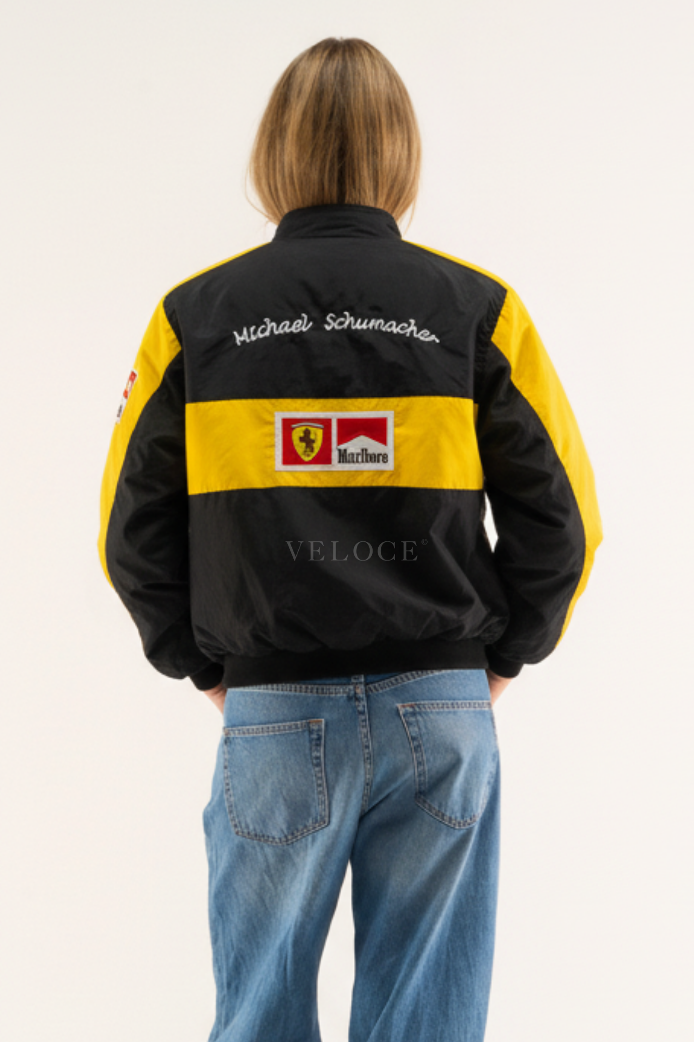 Ferrari F1 Vintage Racing Jacket - Michael Schumacher Edition