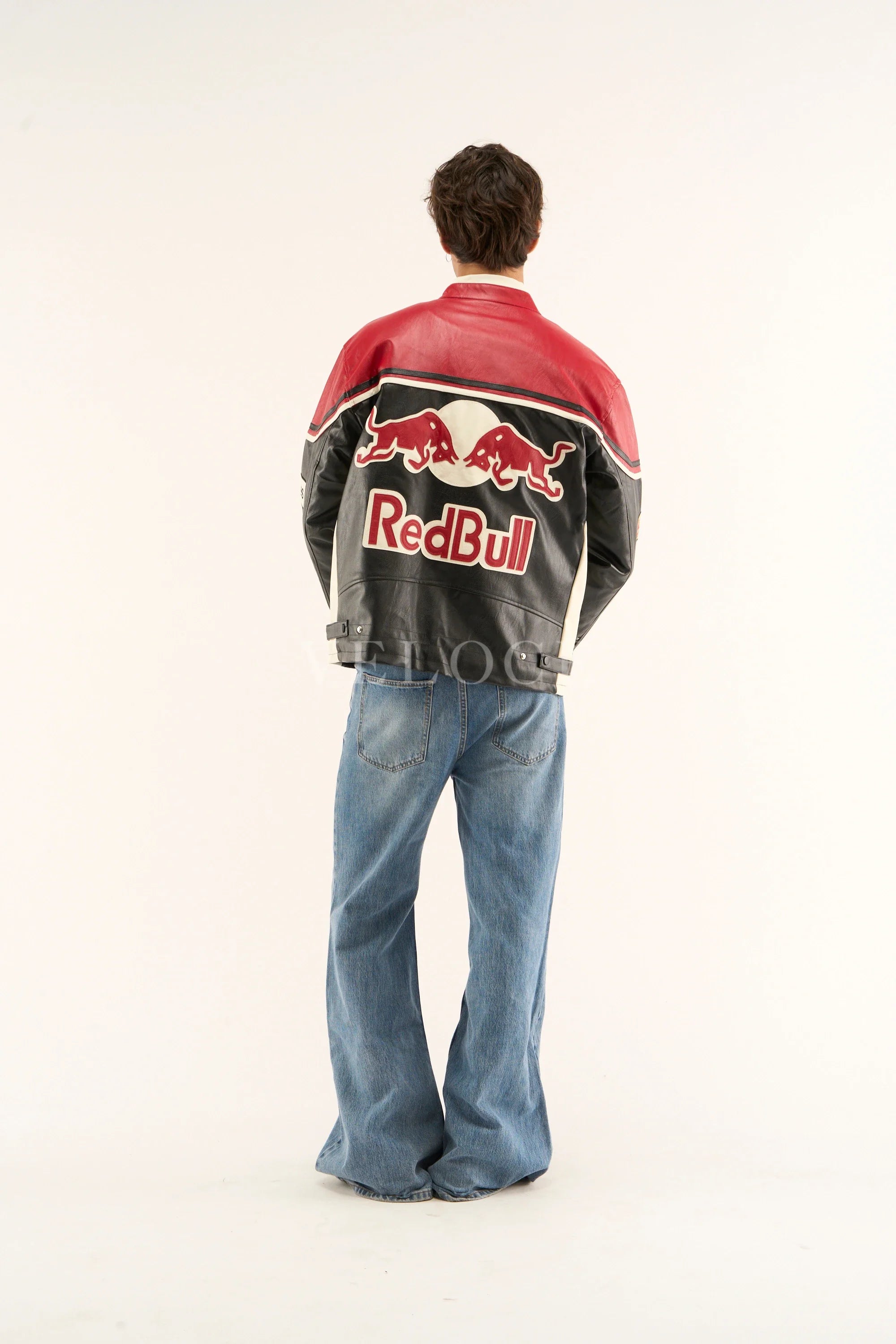 Red Bull Leather Racing Jacket