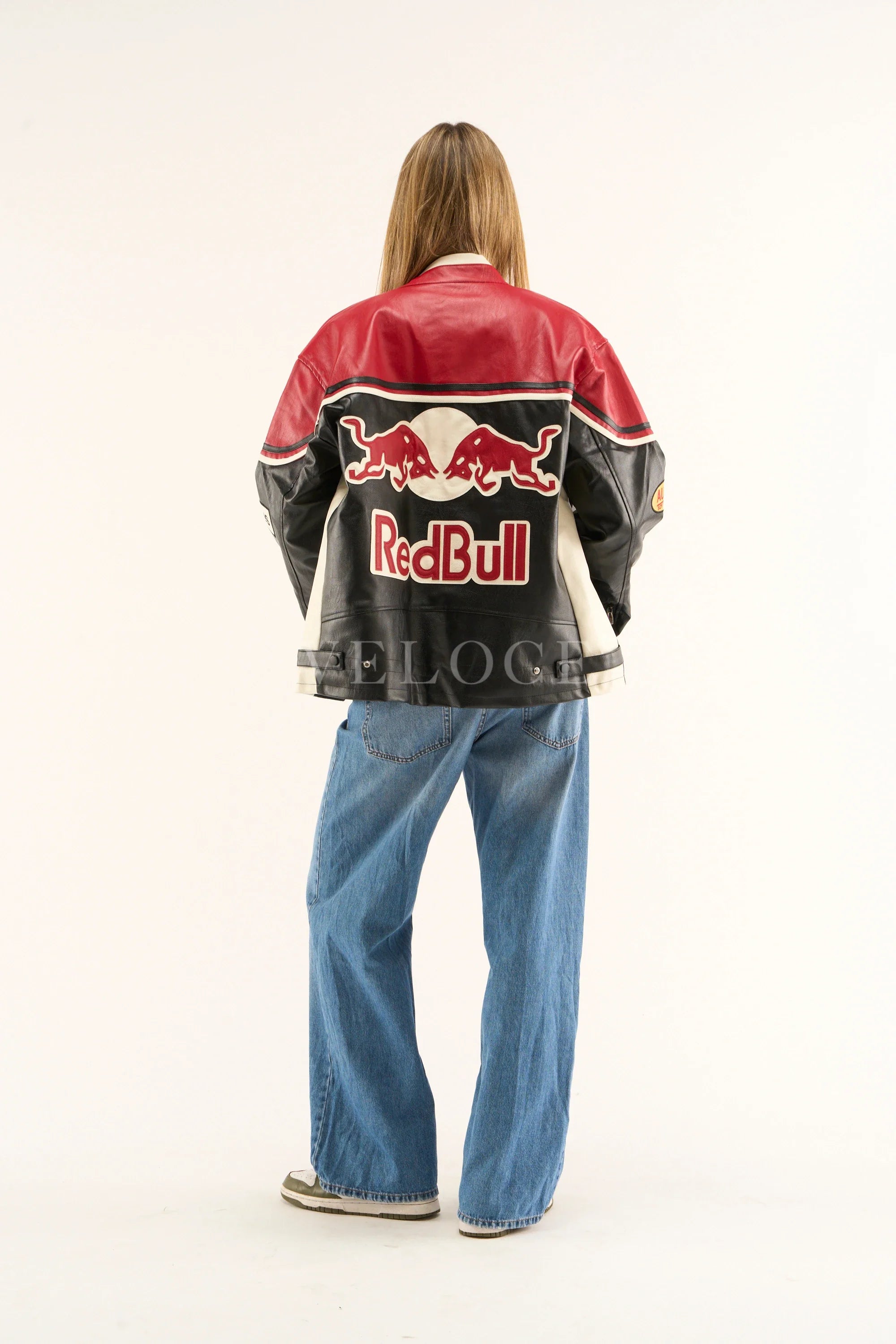 Red Bull Leather Racing Jacket